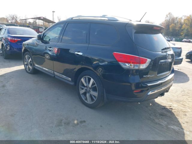 5N1AR2MM6EC708032 Nissan Pathfinder Platinum