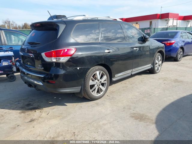 5N1AR2MM6EC708032 Nissan Pathfinder Platinum