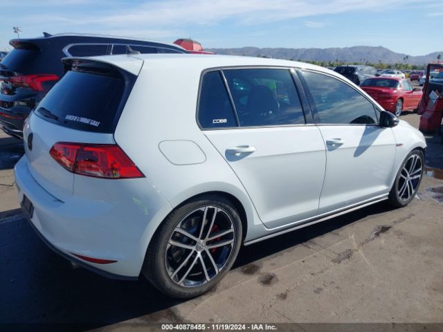 3VW447AU3HM069819 Volkswagen Golf Gti Autobahn 4-door/s 4-door/se 4-door/sport 4-door