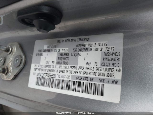 JM1NC2MF7F0238685 Mazda Mx-5 Miata Club