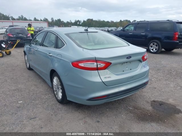 3FA6P0PUXER186027 Ford Fusion Energi Se Luxury