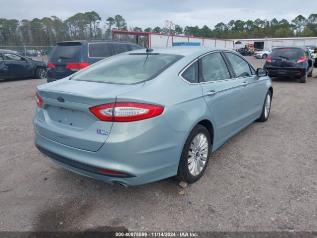 3FA6P0PUXER186027 Ford Fusion Energi Se Luxury