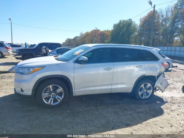 5TDYKRFH0ES034684 Toyota Highlander Limited V6