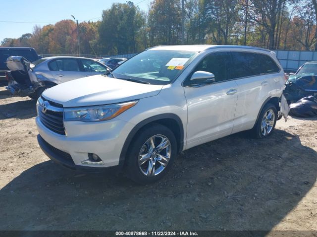 5TDYKRFH0ES034684 Toyota Highlander Limited V6