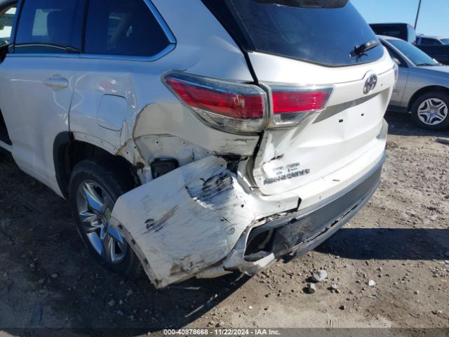 5TDYKRFH0ES034684 Toyota Highlander Limited V6