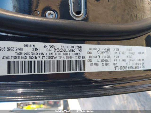 1C6RR7LT1ES276640 RAM 1500 Outdoorsman