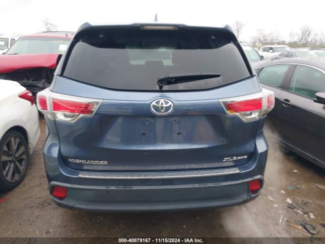 5TDJKRFH7FS186352 Toyota Highlander Xle V6