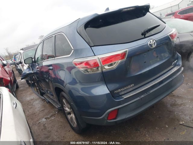 5TDJKRFH7FS186352 Toyota Highlander Xle V6