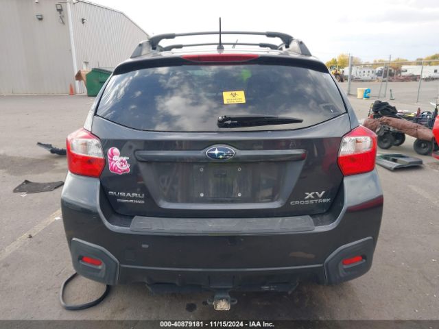 JF2GPACC9E8209477 Subaru Xv Crosstrek 2.0i Premium