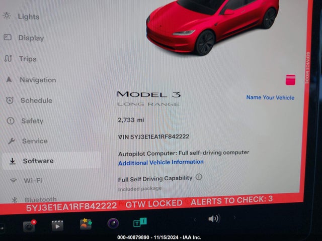 2024 TESLA MODEL 3 5YJ3E1EA1RF842222 Photo 6