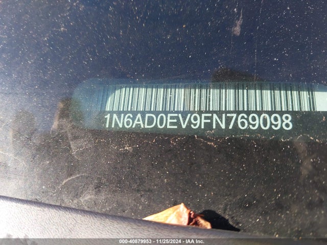 Nissan Frontier Sv 2015 1N6AD0EV9FN769098 Image 9