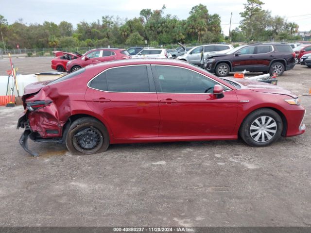 4T1C31AK7MU566368 Toyota Camry Le Hybrid