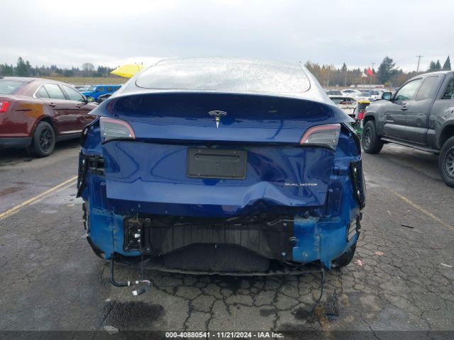 7SAYGDEE3NF386600 Tesla Model Y Long Range Dual Motor All-wheel Drive