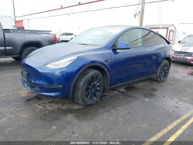 7SAYGDEE3NF386600 Tesla Model Y Long Range Dual Motor All-wheel Drive