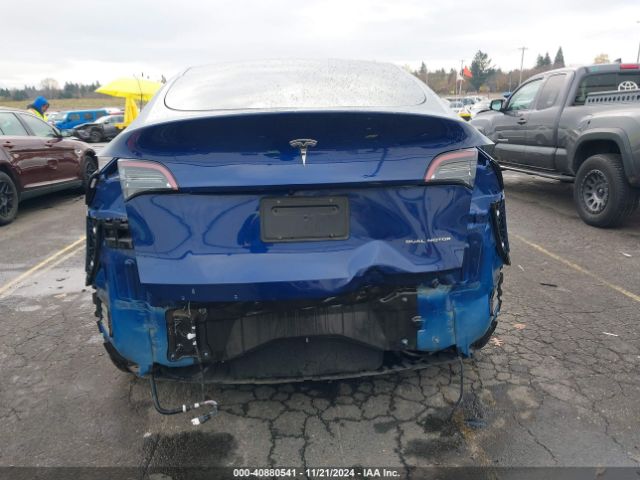 7SAYGDEE3NF386600 Tesla Model Y Long Range Dual Motor All-wheel Drive