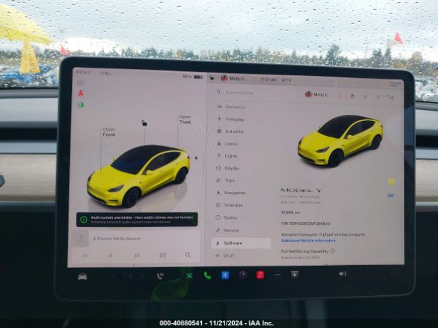 7SAYGDEE3NF386600 Tesla Model Y Long Range Dual Motor All-wheel Drive