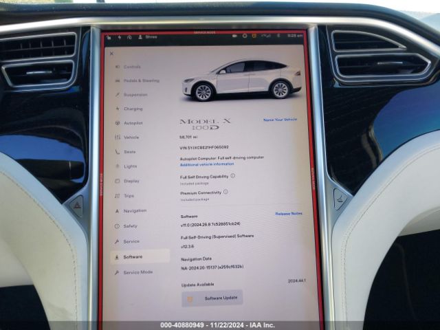 5YJXCBE21HF065092 Tesla MODEL X