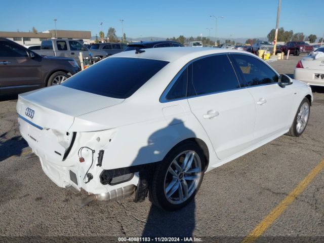 WAUDAAF41RN011892 Audi A4 Premium 45 Tfsi S Line Quattro S Tronic