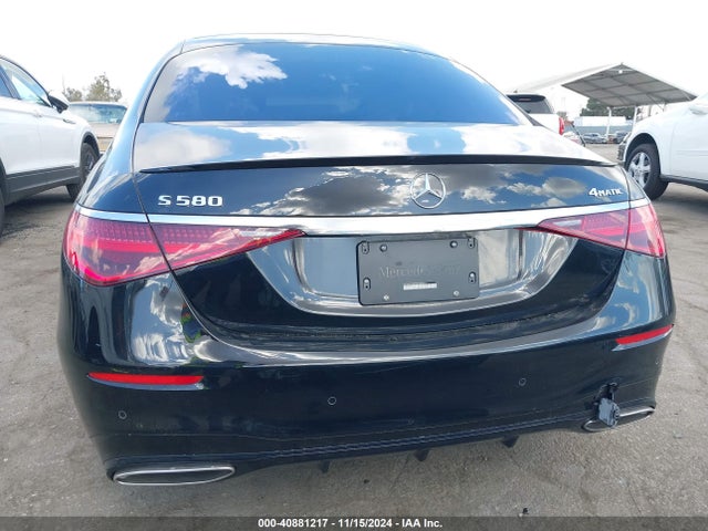 W1K6G7GB9NA106024 Mercedes-Benz S 580 4matic