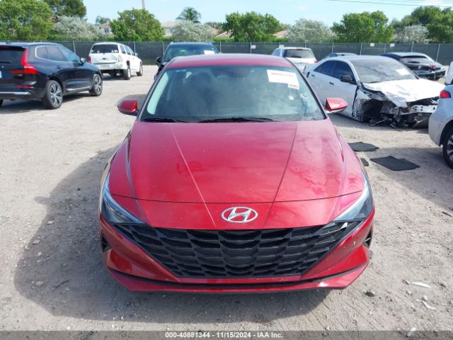 KMHLM4AG6PU630222 Hyundai ELANTRA SEL