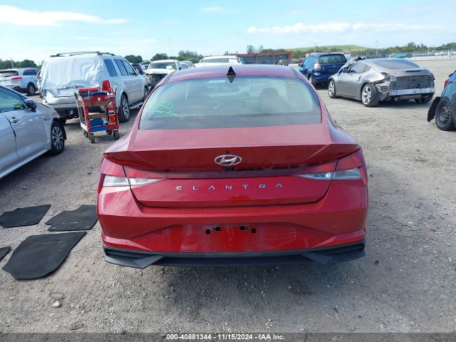 KMHLM4AG6PU630222 Hyundai ELANTRA SEL