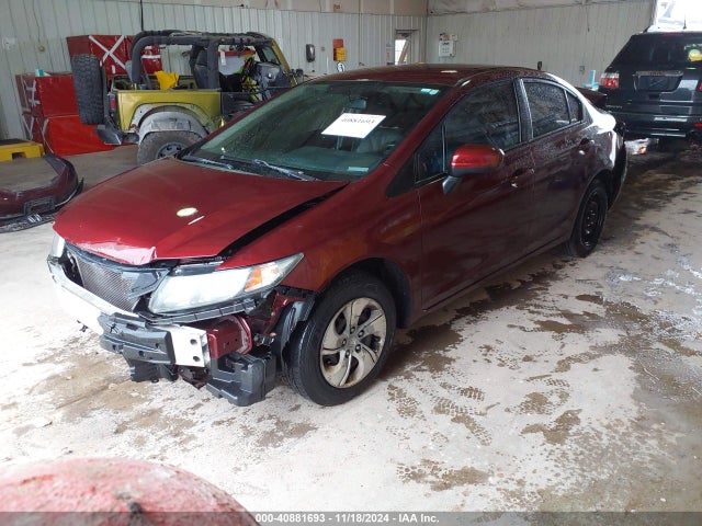 Honda Civic Lx 2014 19XFB2F55EE071356 Image 2