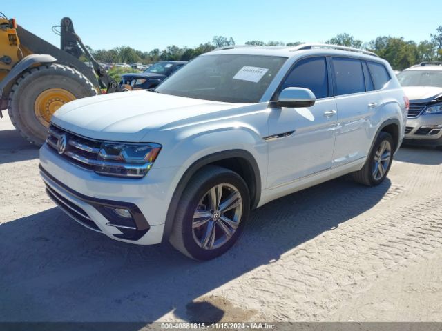1V2YR2CA2KC502839 Volkswagen Atlas 3.6l V6 Se W/technology R-line