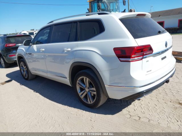 1V2YR2CA2KC502839 Volkswagen Atlas 3.6l V6 Se W/technology R-line