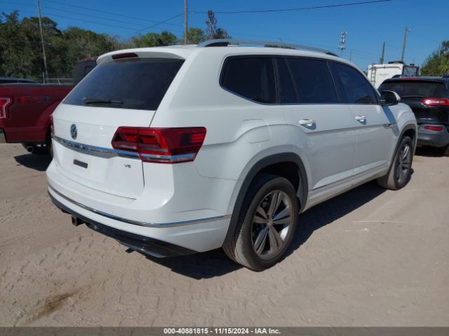 1V2YR2CA2KC502839 Volkswagen Atlas 3.6l V6 Se W/technology R-line