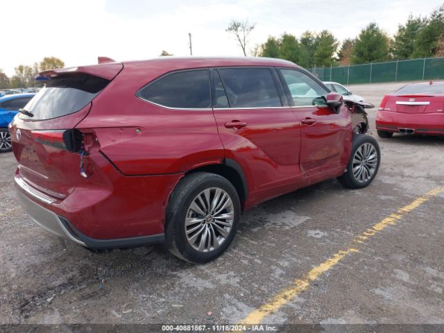 5TDFZRBH1MS093332 Toyota Highlander Platinum