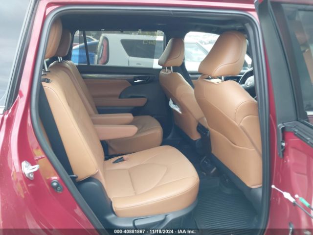 5TDFZRBH1MS093332 Toyota Highlander Platinum