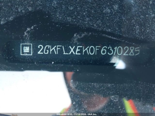 2GKFLXEK0F6310285 GMC Terrain Slt-1