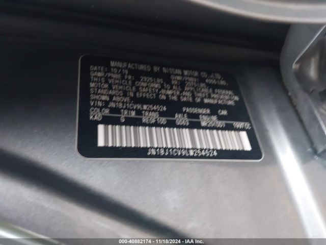 JN1BJ1CV9LW254524 Nissan Rogue Sport S Fwd Xtronic Cvt