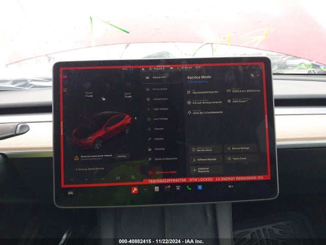 2023 TESLA MODEL Y 7SAYGAEE2PF840756 Photo 6