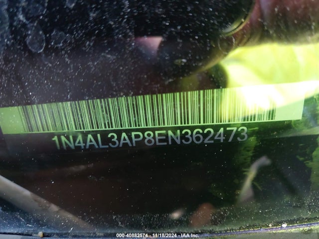 Nissan Altima 2.5 S 2014 1N4AL3AP8EN362473 Image 9