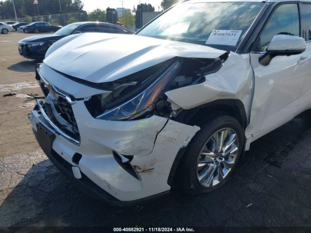5TDXBRCH5RS640360 Toyota Highlander Hybrid Limited