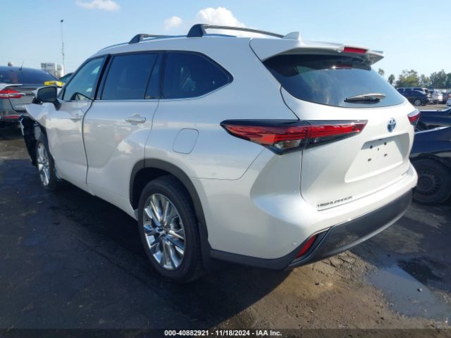 5TDXBRCH5RS640360 Toyota Highlander Hybrid Limited