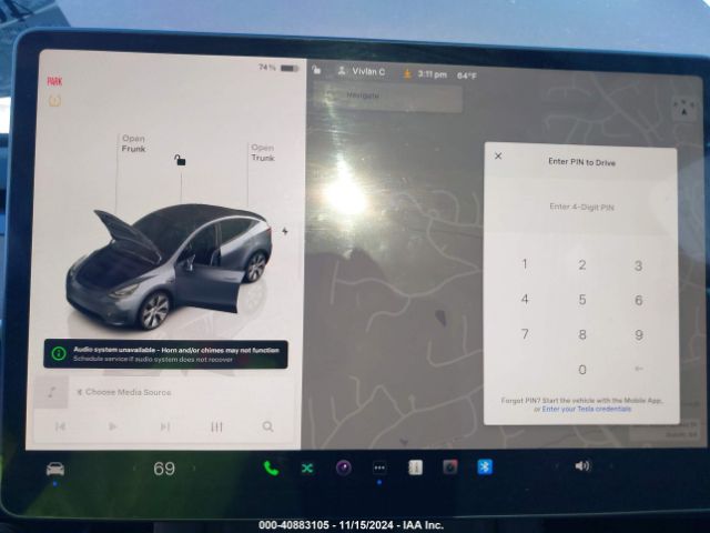 7SAYGDEE5PA188729 Tesla Model Y Awd/long Range Dual Motor All-wheel Drive