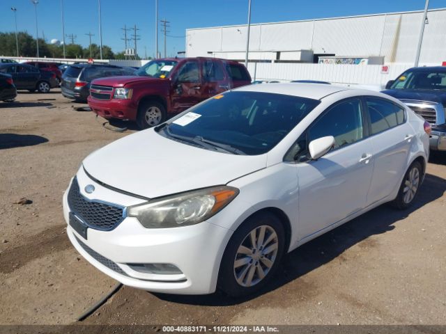 KNAFX4A85E5053043 KIA FORTE EX