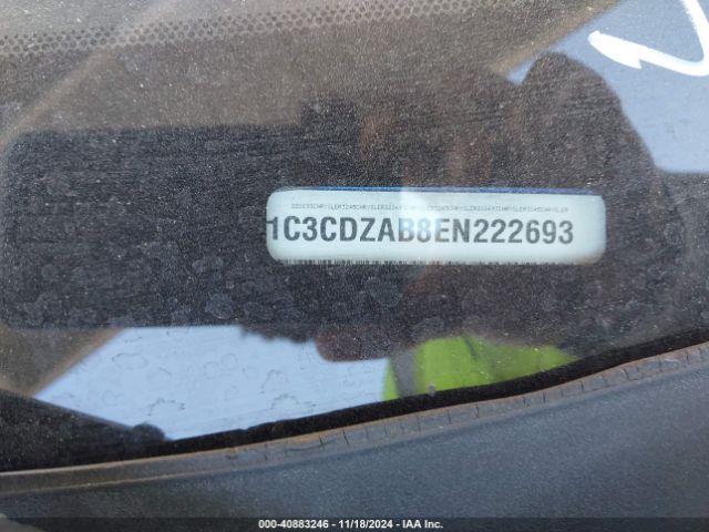 1C3CDZAB8EN222693 Dodge AVENGER SE