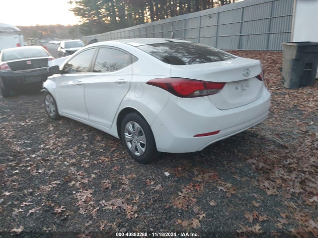Hyundai ELANTRA SE 2016 5NPDH4AE5GH722301 Image 3
