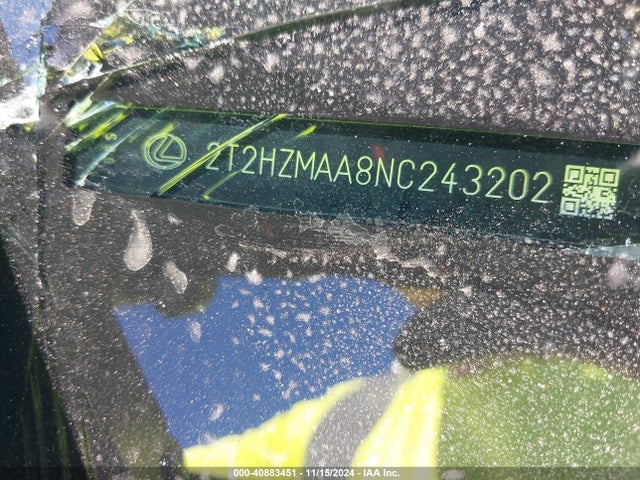 2T2HZMAA8NC243202 Lexus RX 350