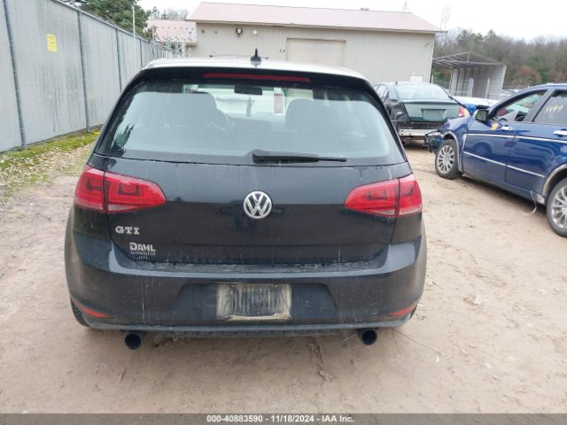 3VW5T7AU0HM057800 Volkswagen Golf Gti Autobahn 4-door/s 4-door/se 4-door/sport 4-door