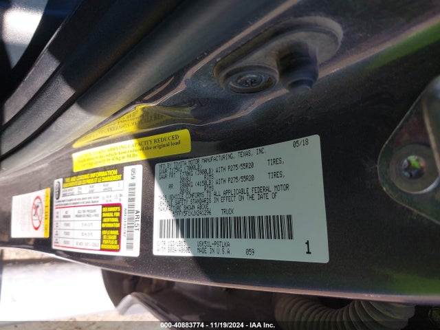 5TFFY5F1XJX241296 Toyota Tundra Limited 5.7l V8