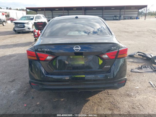 1N4BL4DW6PN338009 Nissan Altima Sv Intelligent Awd