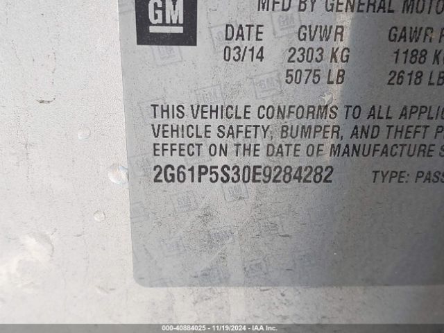 2G61P5S30E9284282 Cadillac Xts Premium