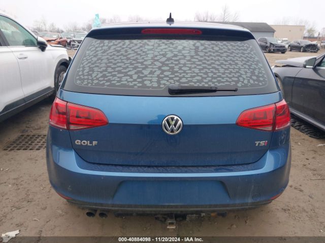 3VW117AU6HM055960 Volkswagen Golf Tsi S 4-door/tsi Wolfsburg Edition 4-door