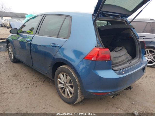 3VW117AU6HM055960 Volkswagen Golf Tsi S 4-door/tsi Wolfsburg Edition 4-door