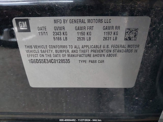 2012 CADILLAC CTS 1G6DS5E34C0128535 Photo 8