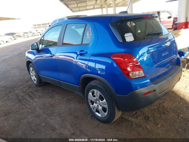 KL7CJKSB5GB549175 Chevrolet Trax 1ls